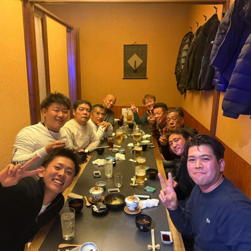 スタッフ懇親会の様子